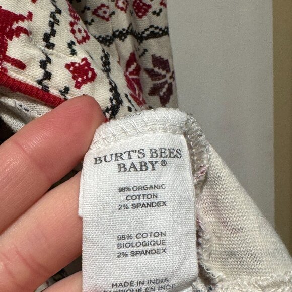 Burts Bees Baby and Family Matching Holiday Organic Cotton Adult Size PJ's - Picture 8 of 8